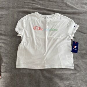 Champion Kids White T-Shirt
